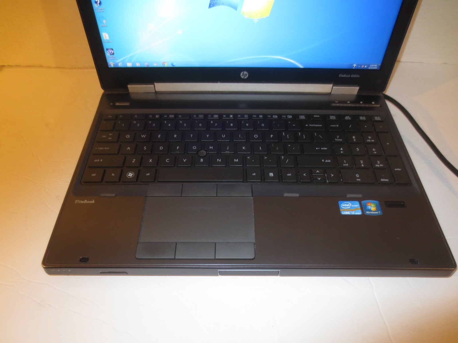 HP ELITEBOOK 8560W 15.6″ CORE i7-2720QM@2.2GHZ 16GB RAM 1TB HDD WIN 7 OFF 13