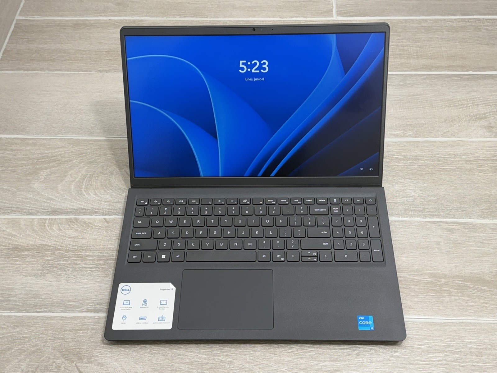 Dell Inspiron 15 3520 15.6″ Touch Laptop Core i5-1235U 8GB RAM 512GB NVMe Win-11