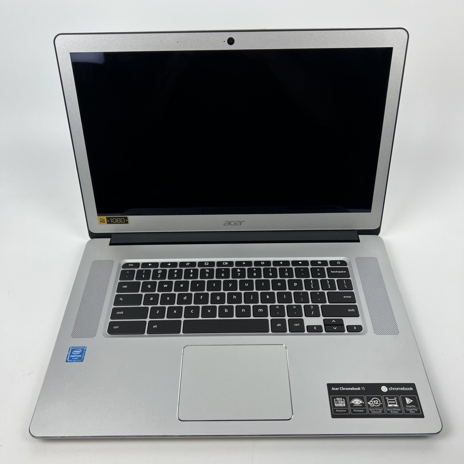 Acer Chromebook 15 N17Q5 15.6″ Laptop Silver Parts/Repair No Display