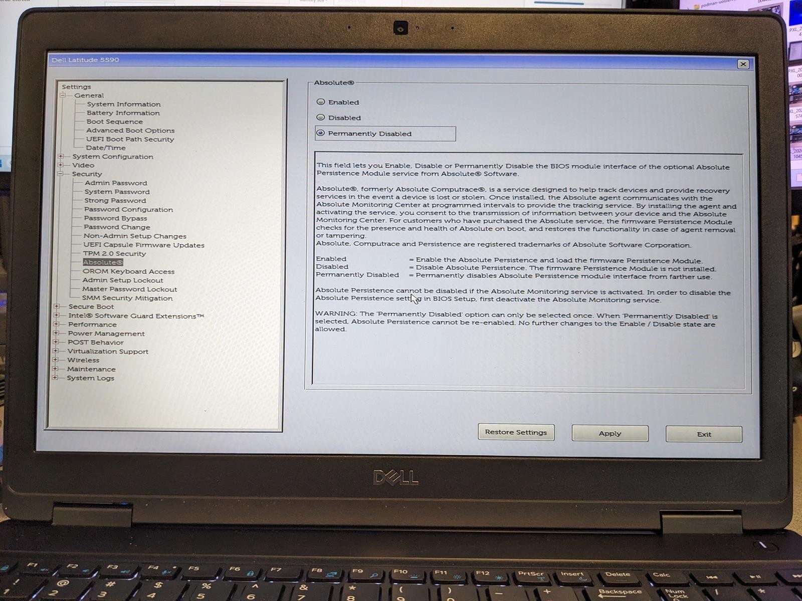 DELL LATITUDE 5590 i5-8250U @ 1.60GHz, 4GB RAM, NO HDD/OS
