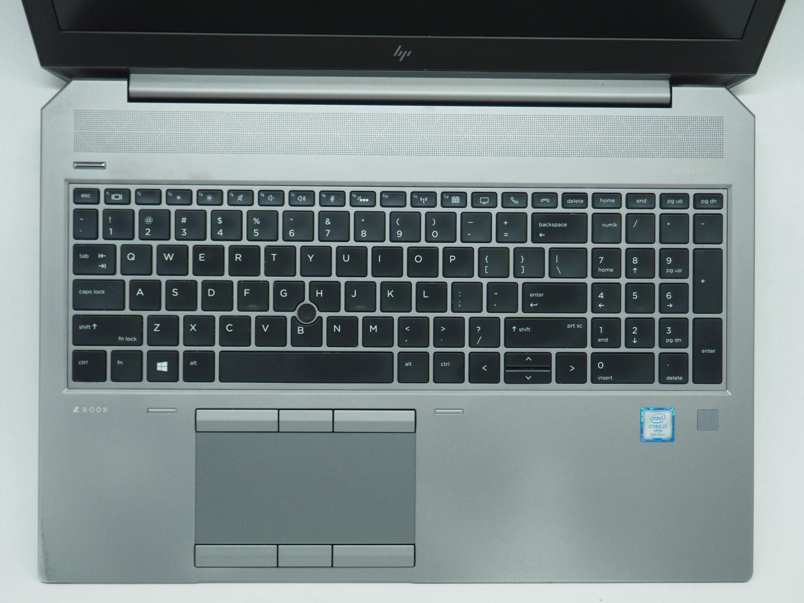 HP ZBOOK 15 G5 15.5″ Intel Core i7-8850H 2.60GHz 32GB RAM 512GB NVMe Grade C