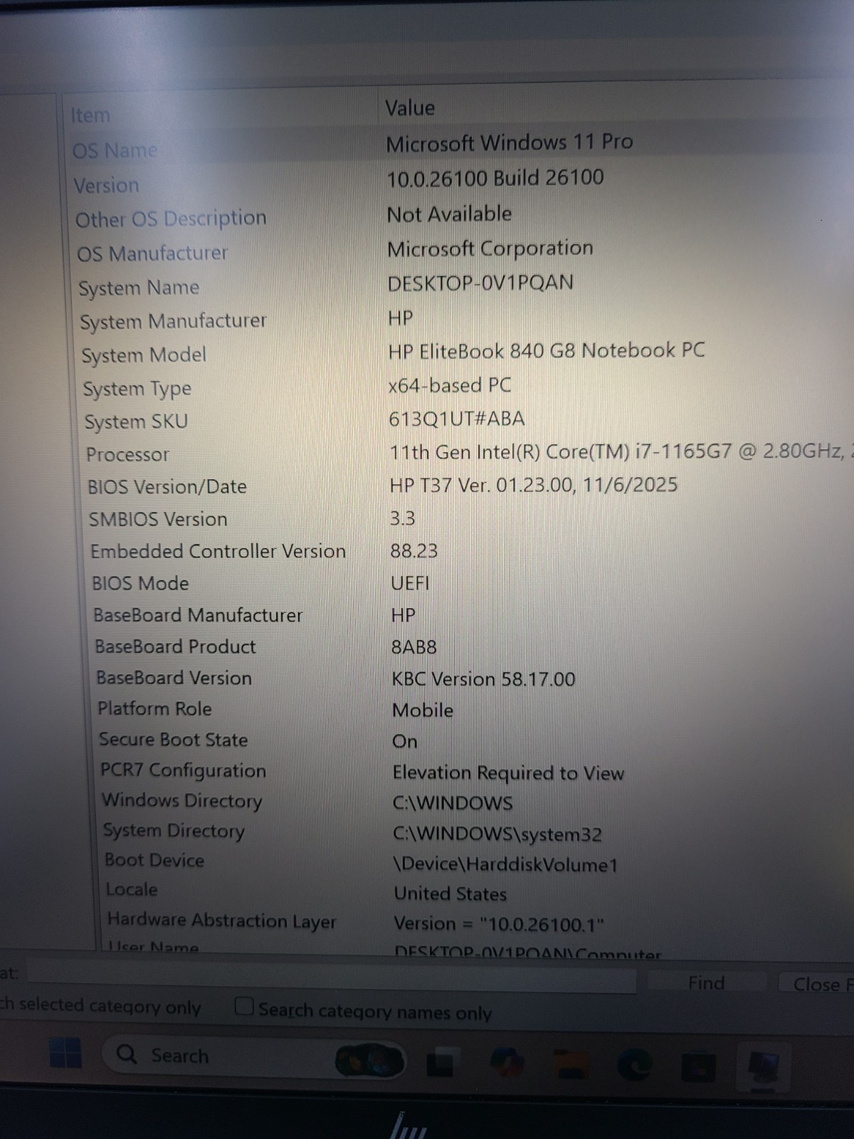 HP EliteBook 840 G8 i7-1165G7 2.80GHz 16GB Ram 512GB SSD Win 11 Pro