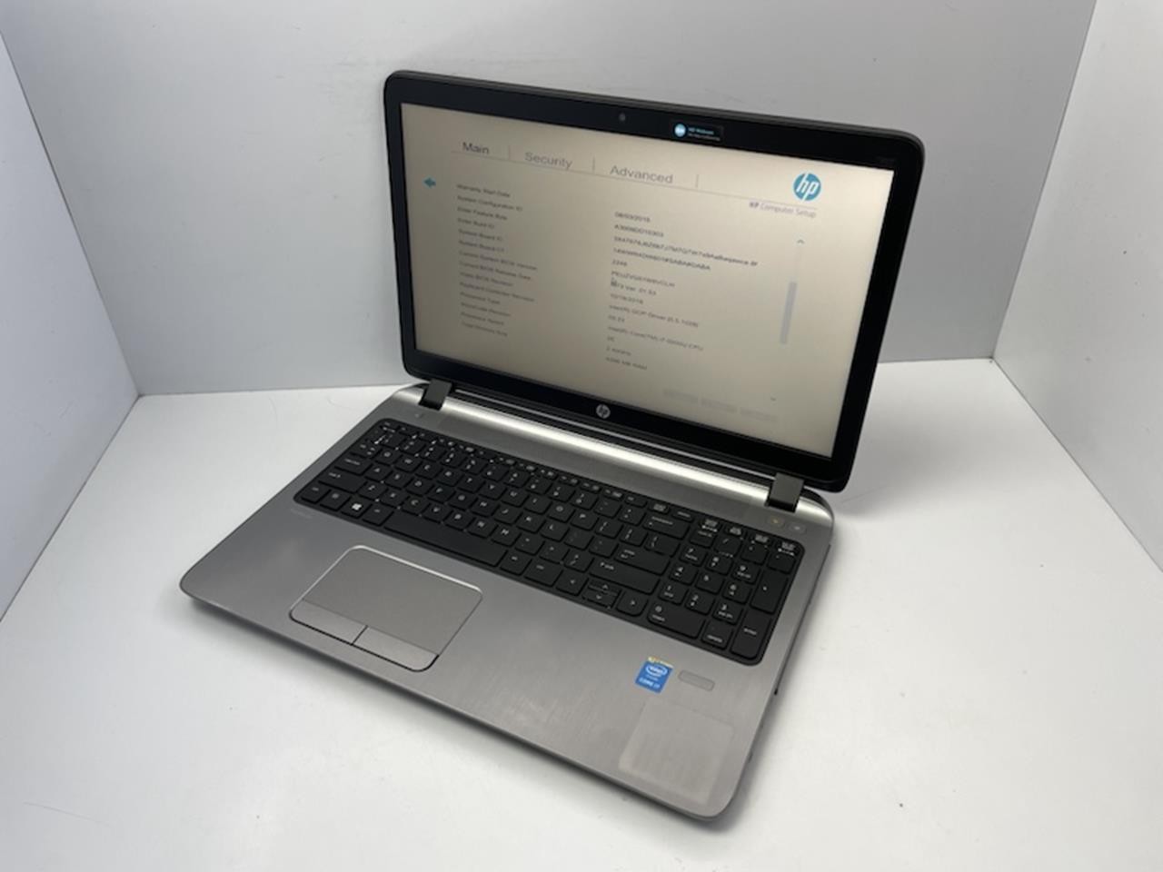 HP PROBOOK 450 G2 Laptop w/ INTEL CORE i7-5500U 2.40 GHZ + 4 GB | No HD / OS