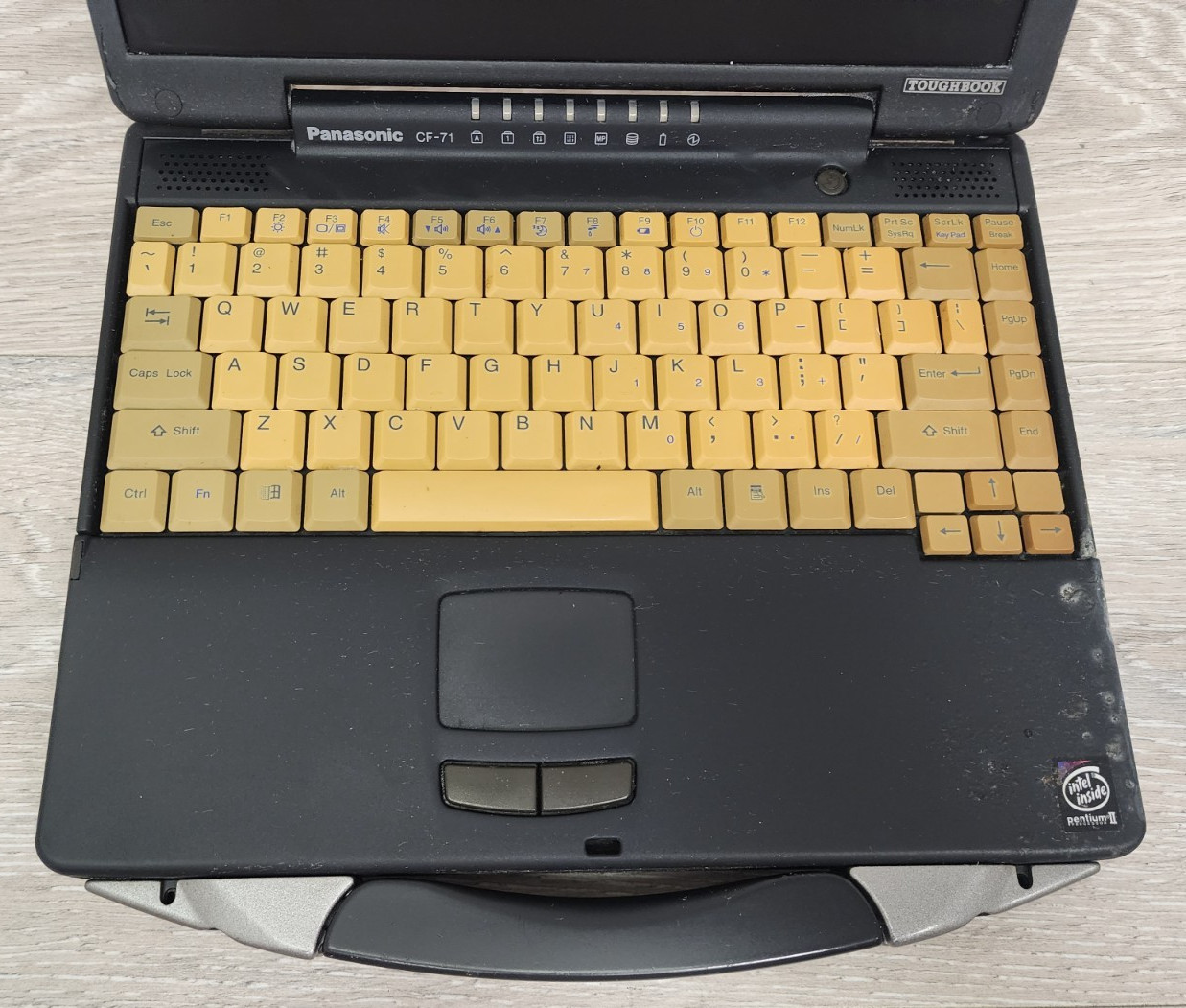 Panasonic Toughbook CF-71 Laptop PC T0654ZA NO HDD AS IS PARTS REPAIR READ! #C