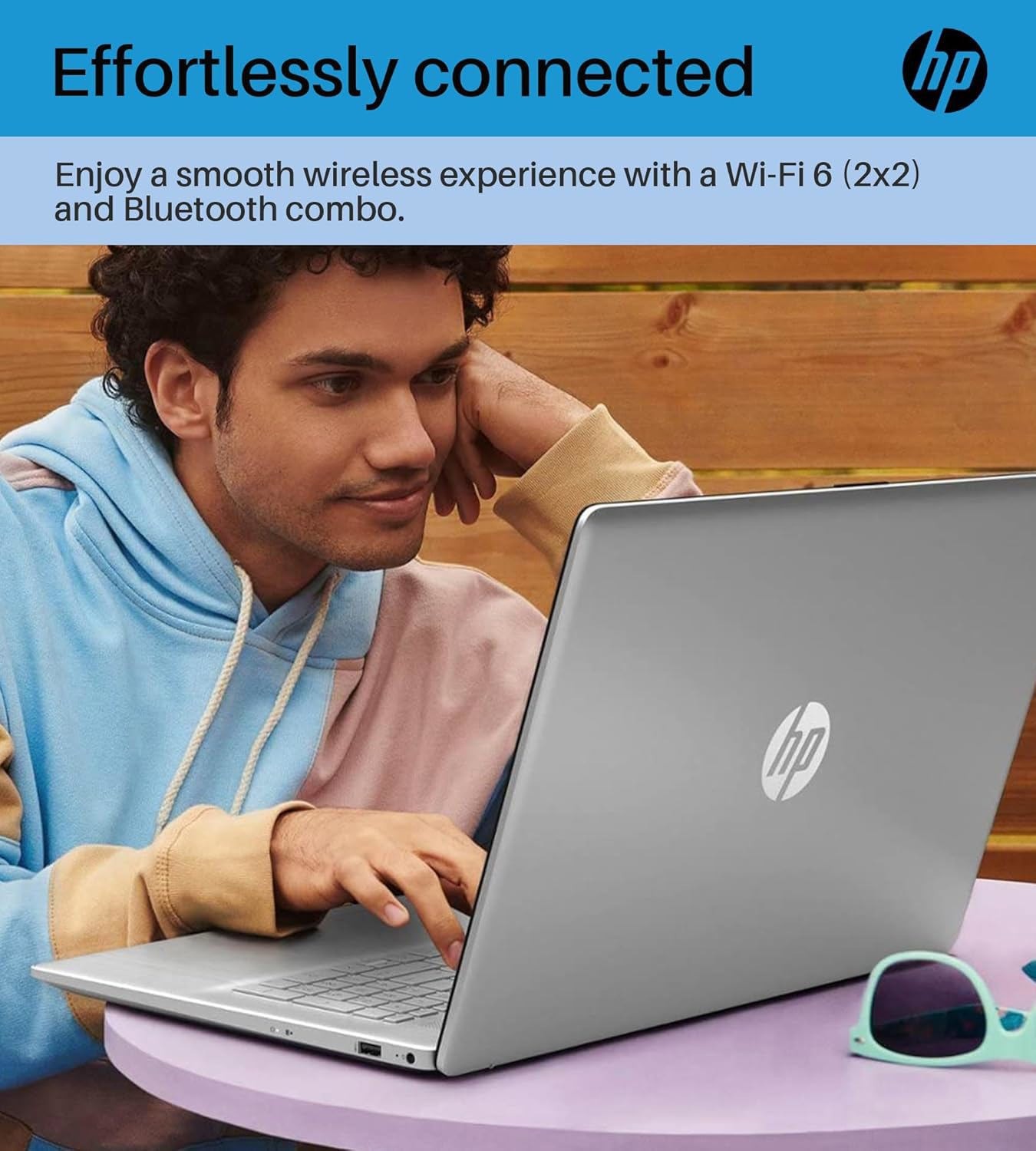 HP 17.3″Touch Laptop computer Win11P 4.5GHz AMD-R5-7530U UpTo 64GB RAM 2TB SSD