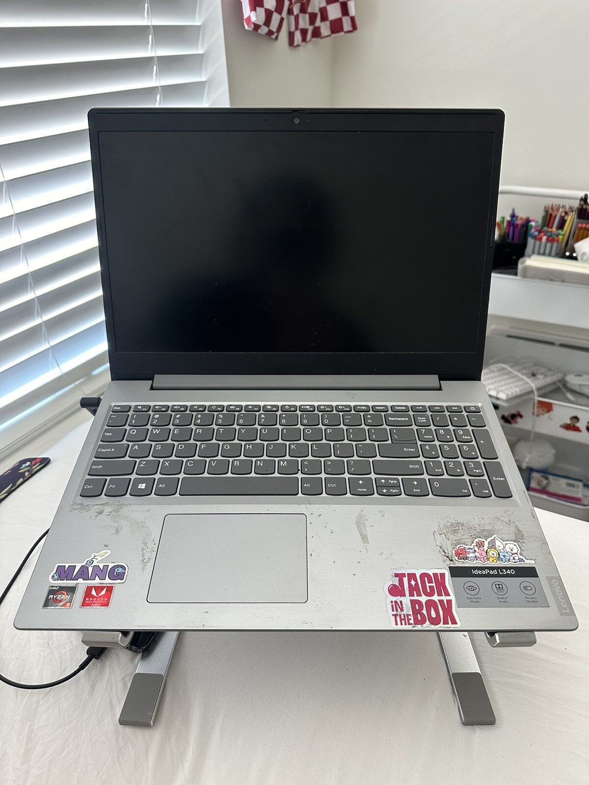 Lenovo L340-15API 15.6″ AMD Ryzen3 8GB 1TB HDD Laptop – Platinum Gray…
