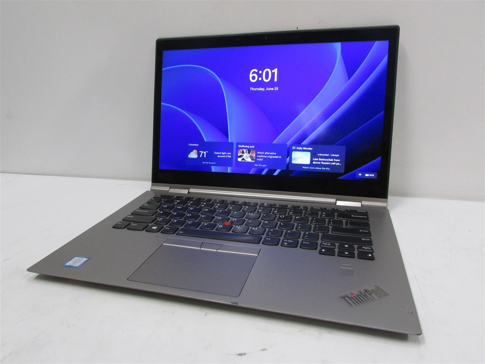 Lenovo Thinkpad X1 Yoga i7-8650U 1.9GHz 16GB RAM 256GB NVME 14″ W11 Pro COSM DMG