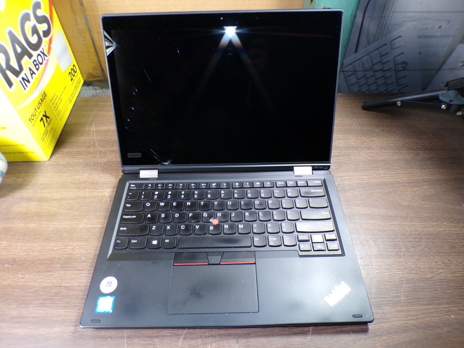 THINKPAD LENOVO L380 YOGA INTEL CORE i5 8TH GEN **NO RAM/ POWER ON NO IMAGE