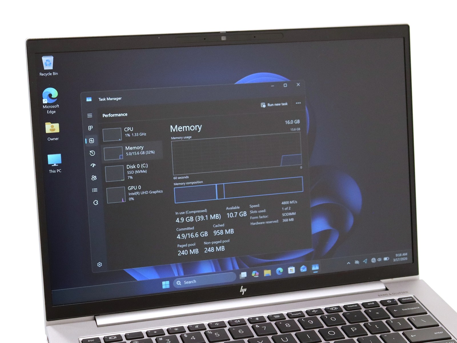 HP ZBook Firefly G9 Mobile 14.0″ FHD+ Intel i7-1265U 16GB RAM 512GB NVMe W11P