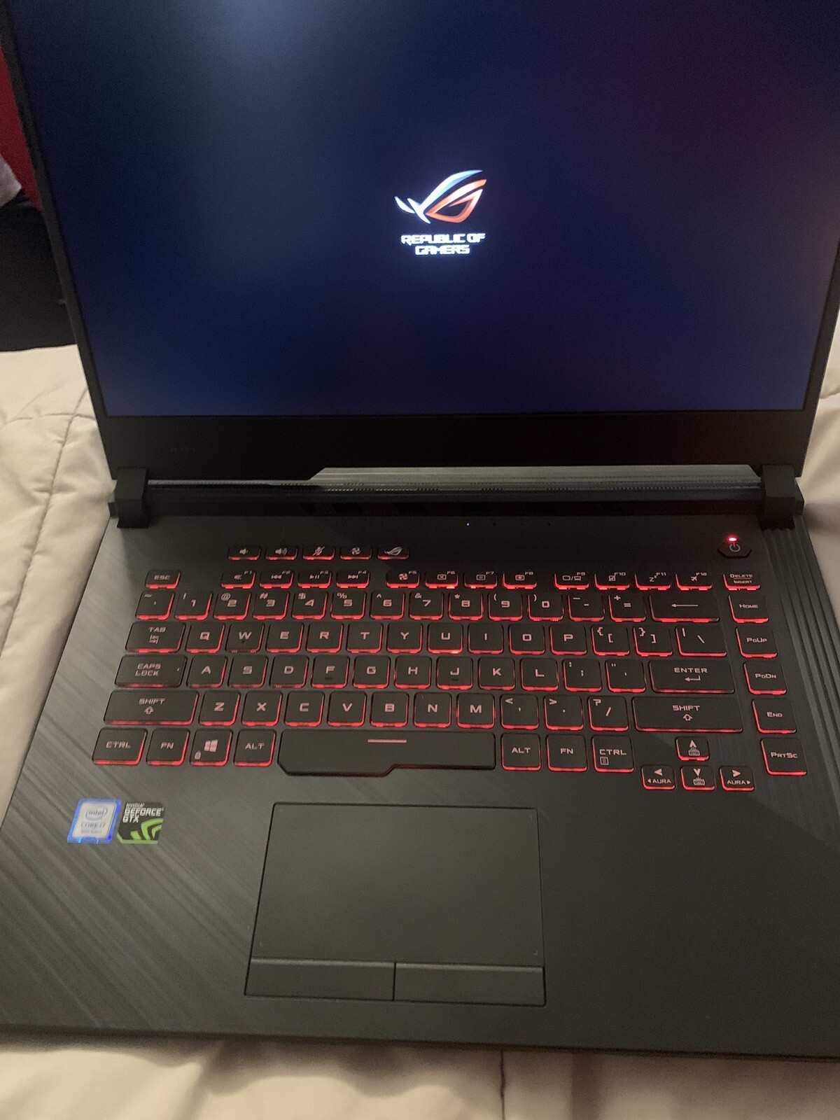 ASUS ROG Strix G15 15.6″ (512GB SSD, Intel Core i7-10750H, 2.6GHz, 8GB RAM)…