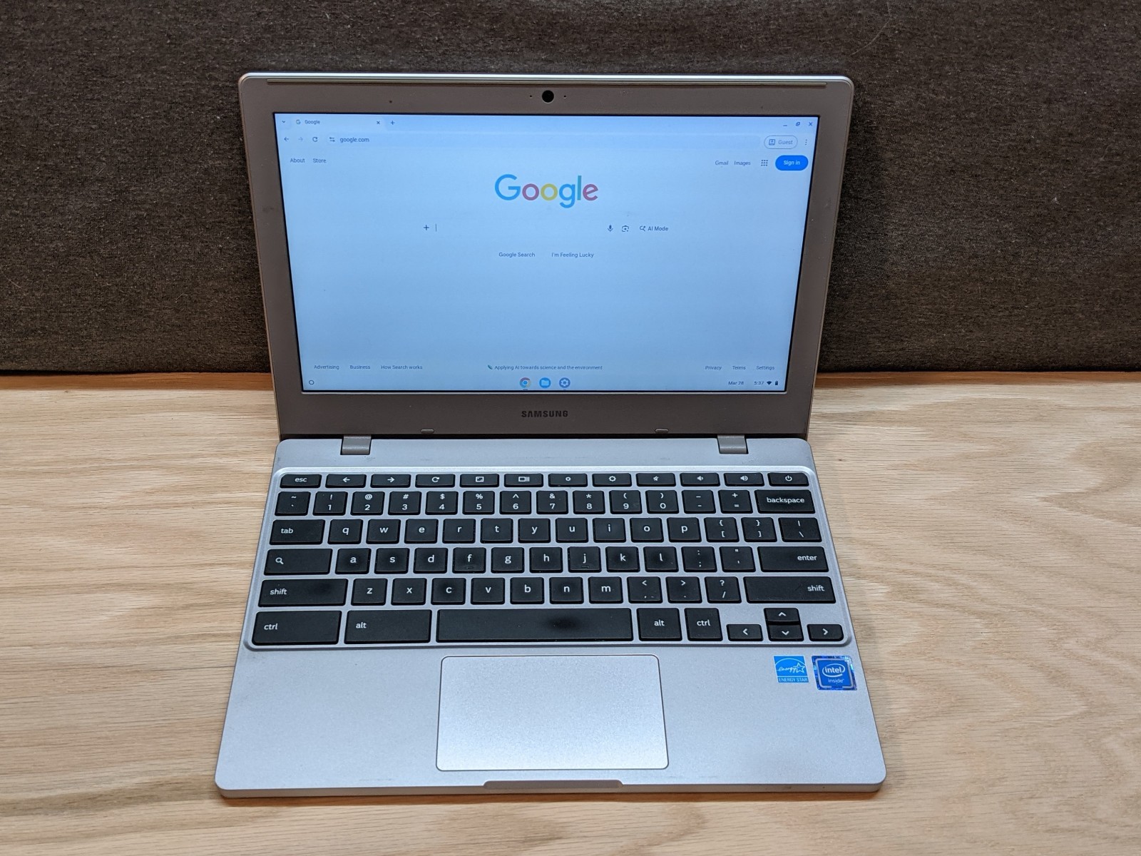 Samsung Chromebook 4 11.6″ (1.10GHz Intel Celeron N4000, 4GB RAM, 32GB eMMC)