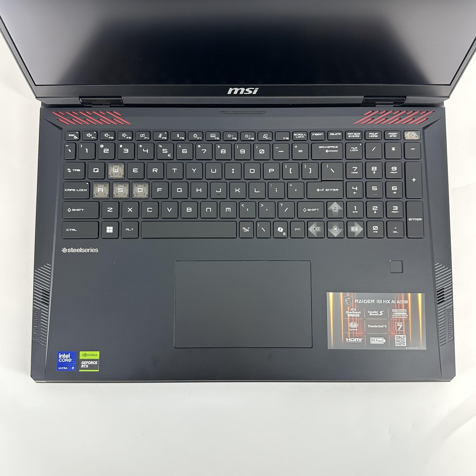 MSI Raider 18 HX AI 240Hz QHD+ 2.8 GHz Ultra 9 285HX 64GB 2TB SSD RTX 5080