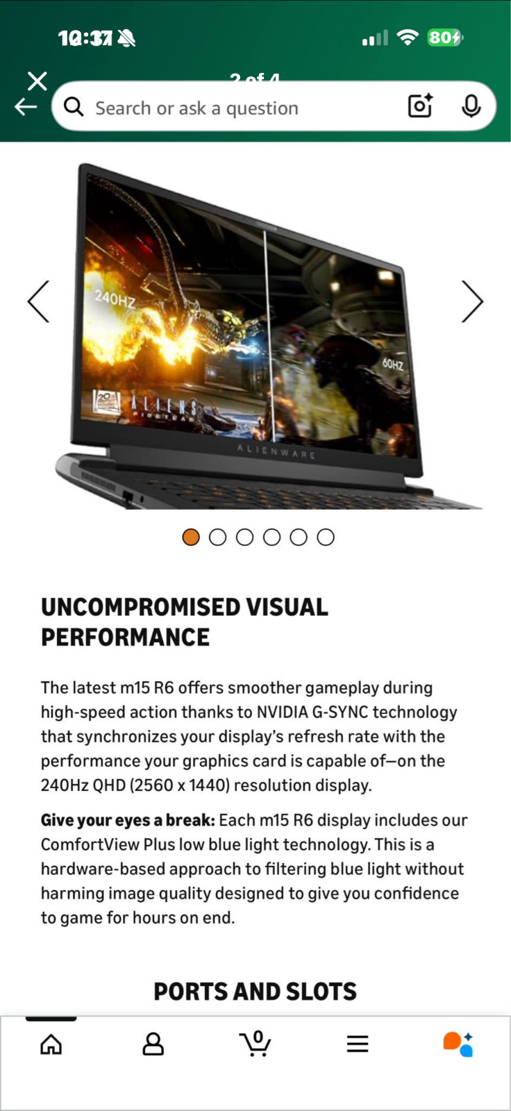 alienware laptop m15 R6, Dark Side of the Moon, upgraded ram