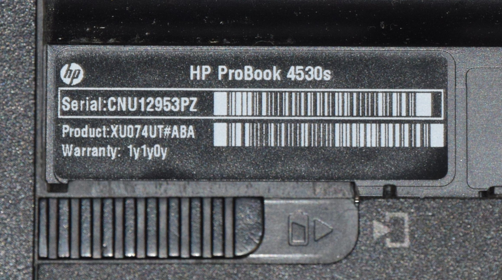Dead Junk HP ProBook 4530s 15.6″ Laptop Incomplete AS IS Parts Repair