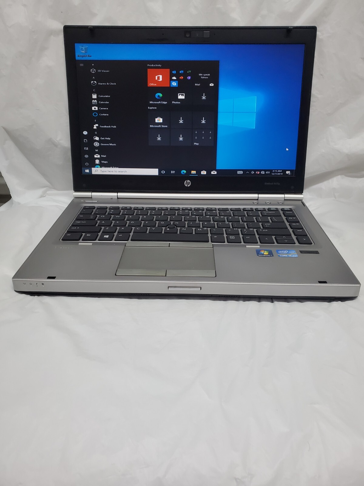 HP ELITEBOOK 8470p 14″ Core i5- 3320M 2.60GHz 8GB 256GB SSD W10P Laptop