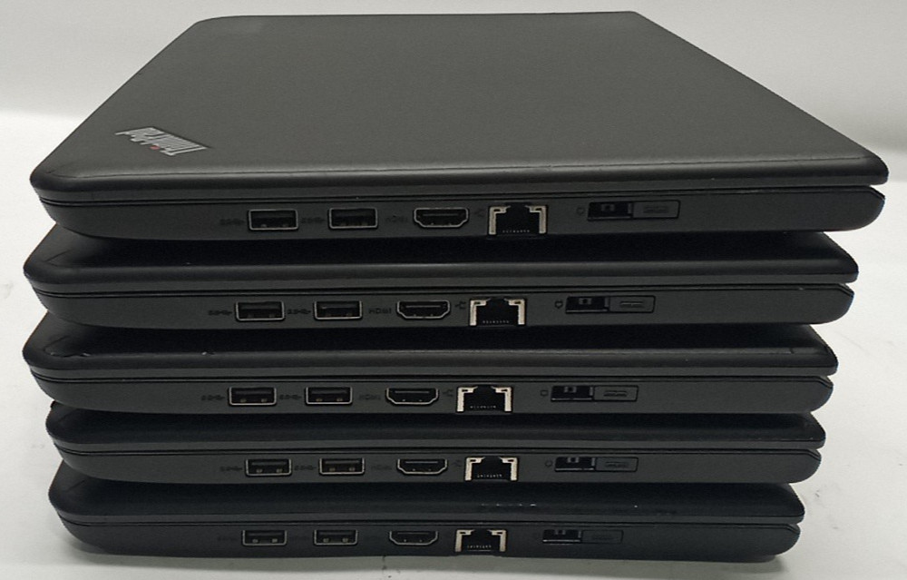 Lot of 5 Lenovo ThinkPad E460 i5-6200u@2.30GHz 8GB RAM No HDD No OS +MC065*!