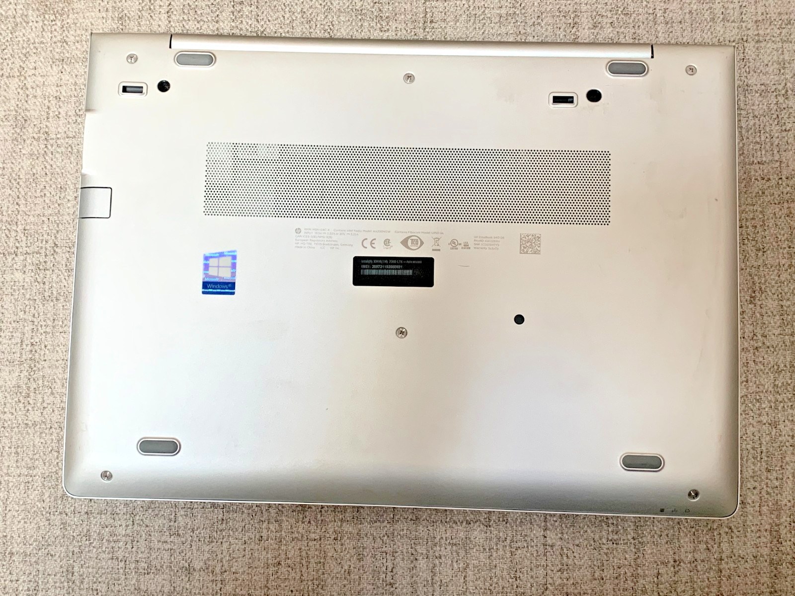HP EliteBook 840 G6 14-inch Notebook 4G LTE i7-8565U 16GB RAM 250GB SSD