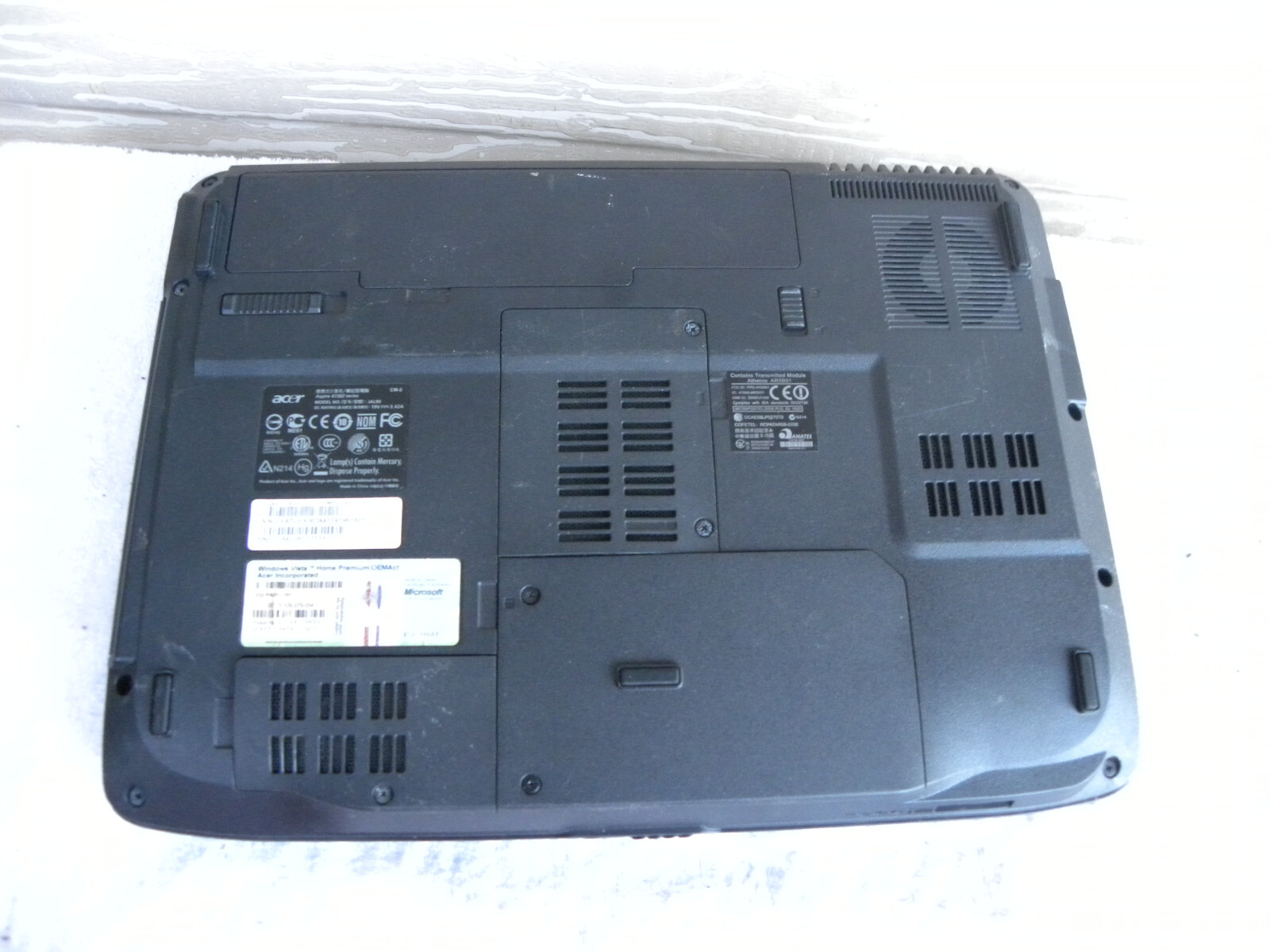 Acer Aspire 4730z 14.1″ Laptop Intel Pentium Dual Core T3400 2.16Ghz 2GB