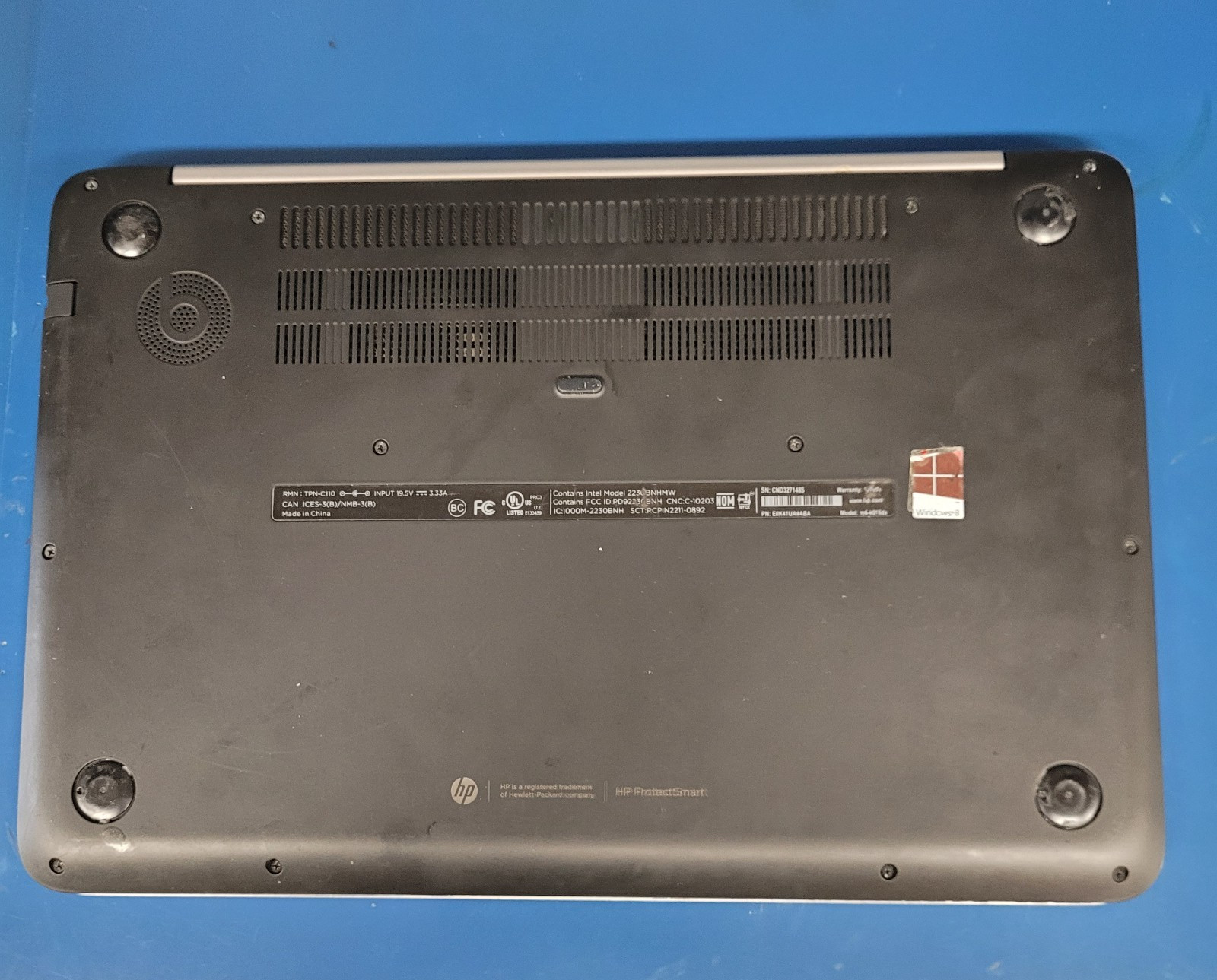 HP ENVY M6-K015DX / Intel i5-4200u @1.60GHz /8 GB RAM/ 256 GB SSD WINDOWS 11
