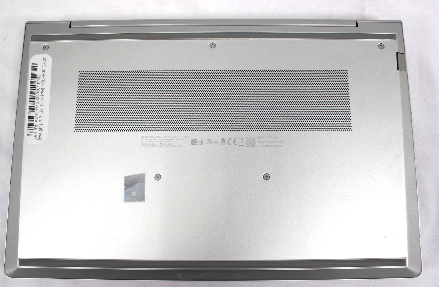 HP EliteBook 640 G9 i5‑1245U 1.GHz 16GB 256GB NVMe SSD 14 FHD Iris Xe Laptop