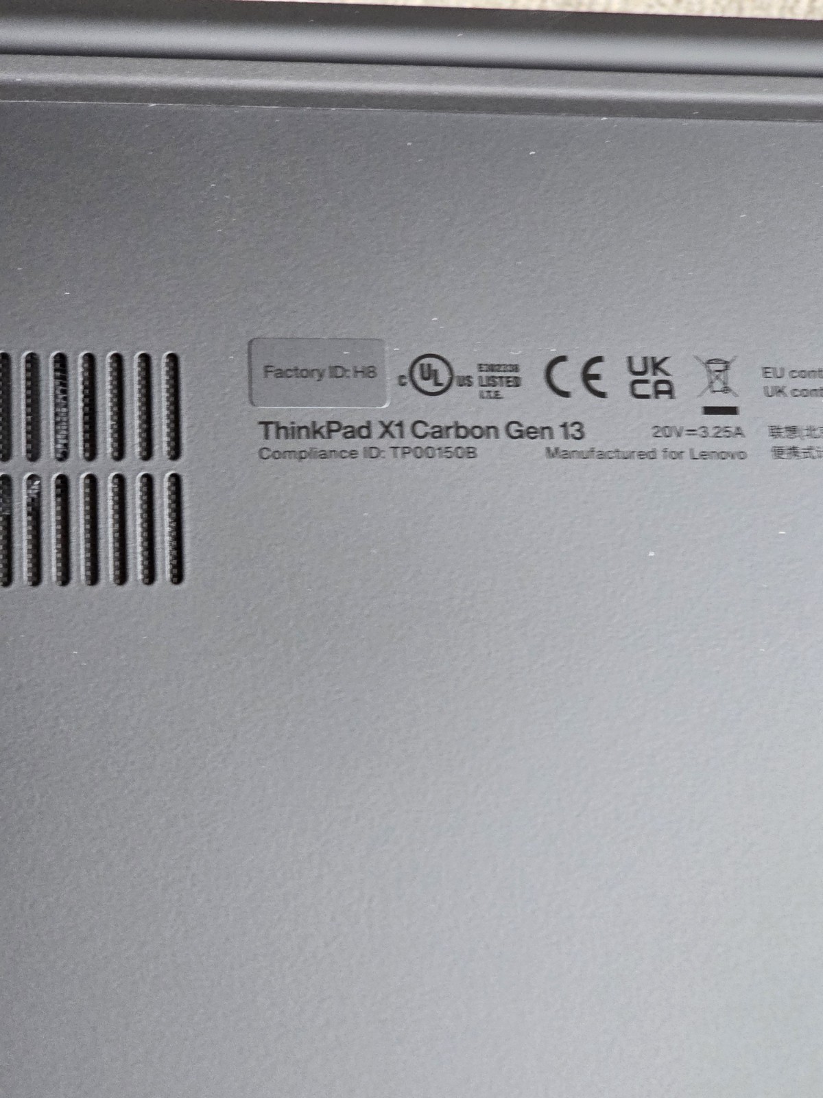 Lenovo ThinkPad X1 Carbon Gen 13, 14″ Touch, Ultra 7 265H 32GB, 1TB 2030 Wty NEW