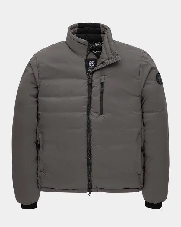 Canada Goose Lodge Men’s Jacket Size L, Coastal Grey – Black Label