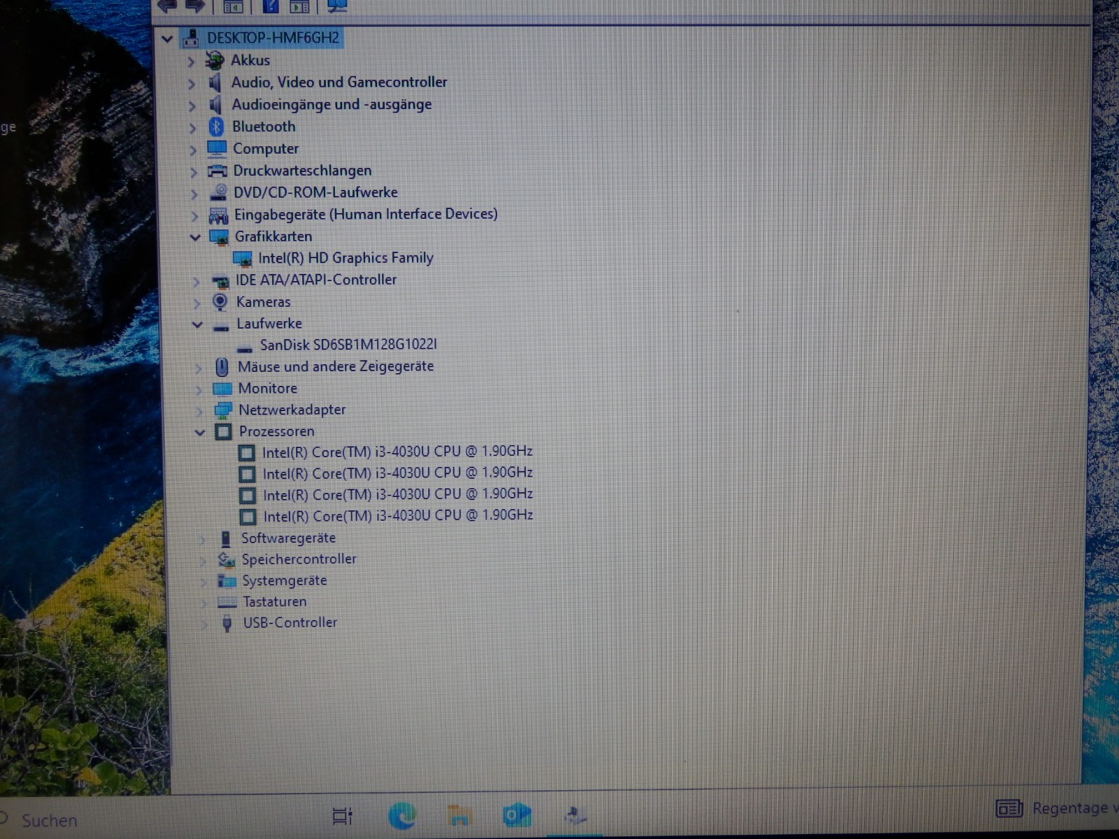 Dell Inspiron 15 3542 – Intel i3-4030U, 4GB Ram 128GB SSD, 15.6″ Touch Screen
