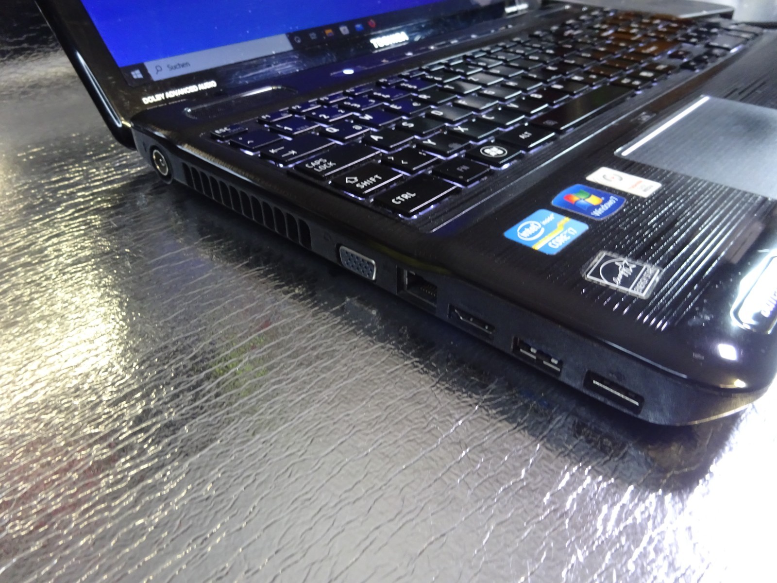 Toshiba Notebook Laptop PC Satellite P750-13G 8GB RAM Windows 10 Pro i7 HDMI