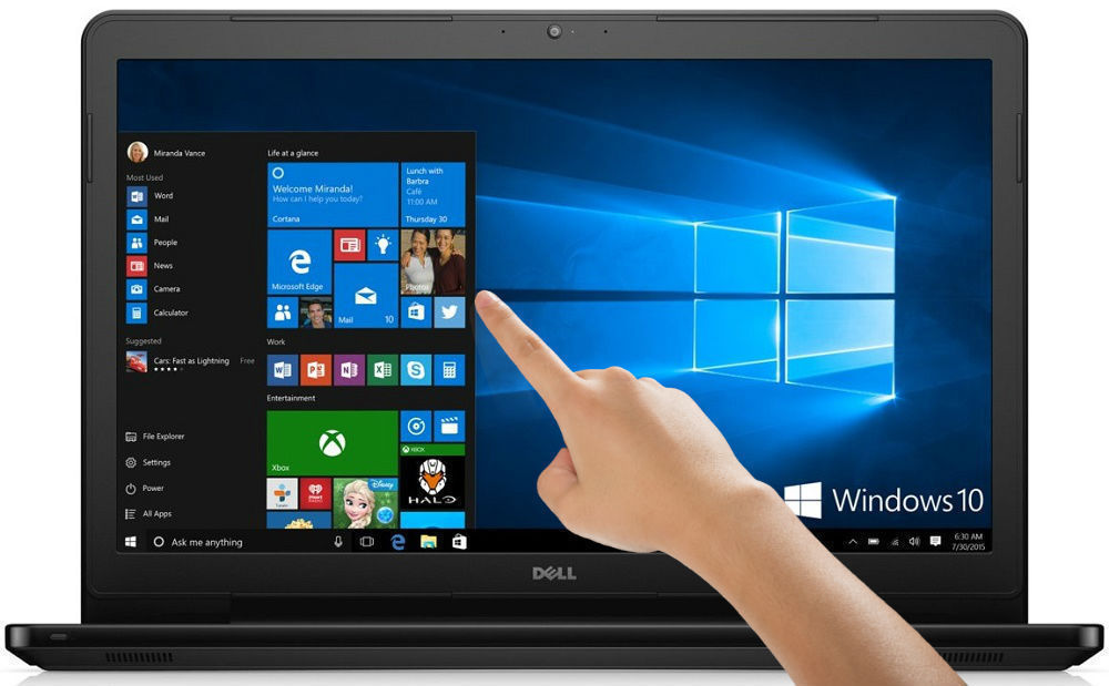 New Dell Inspiron 15.6″ TouchScreen Laptop i3-7130U 8GB 128GB SSD i3567-3970BLK