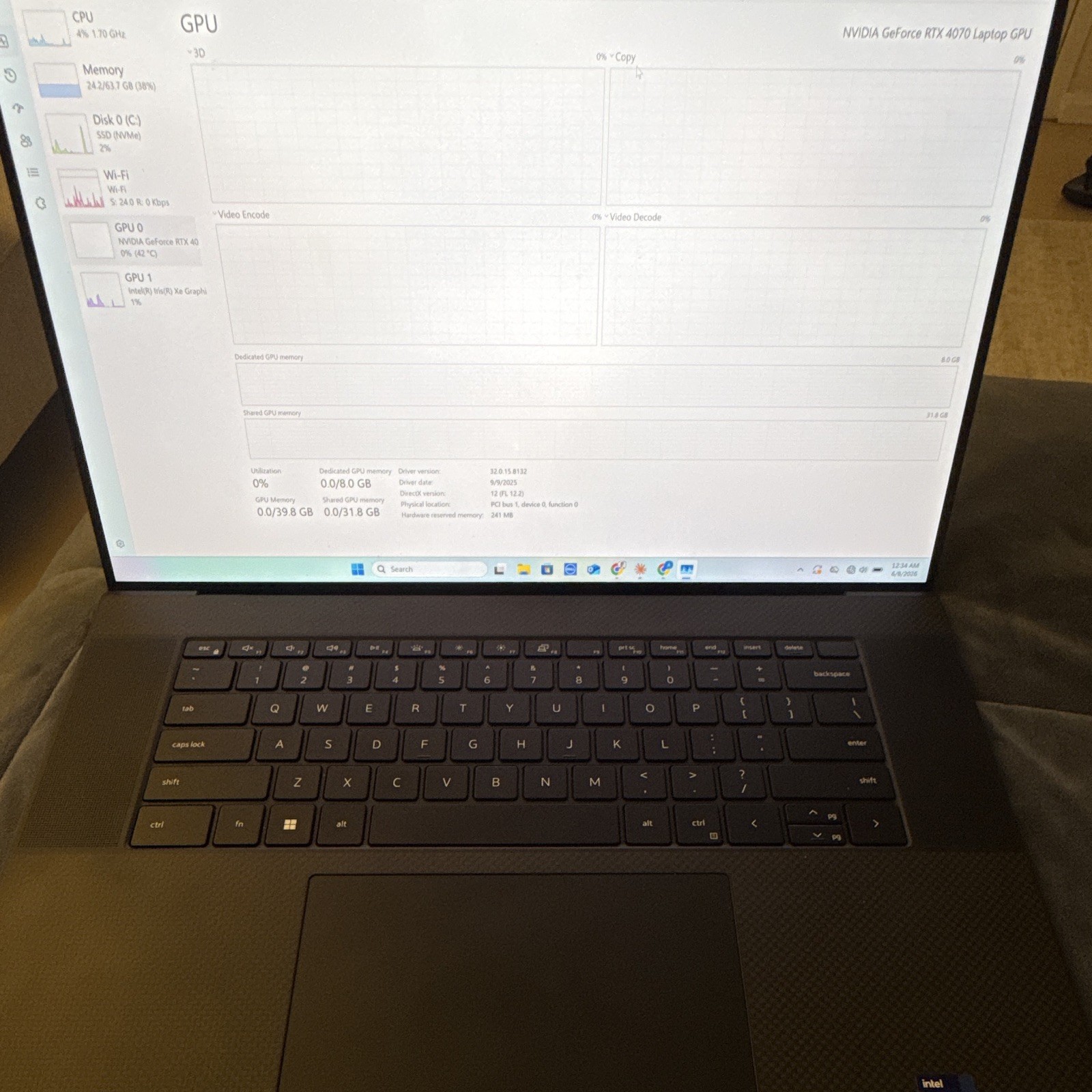 Dell XPS 17 9570 3840×2400 i9-13900H 64GB 1TB SSD RTX 4070 Silver with box