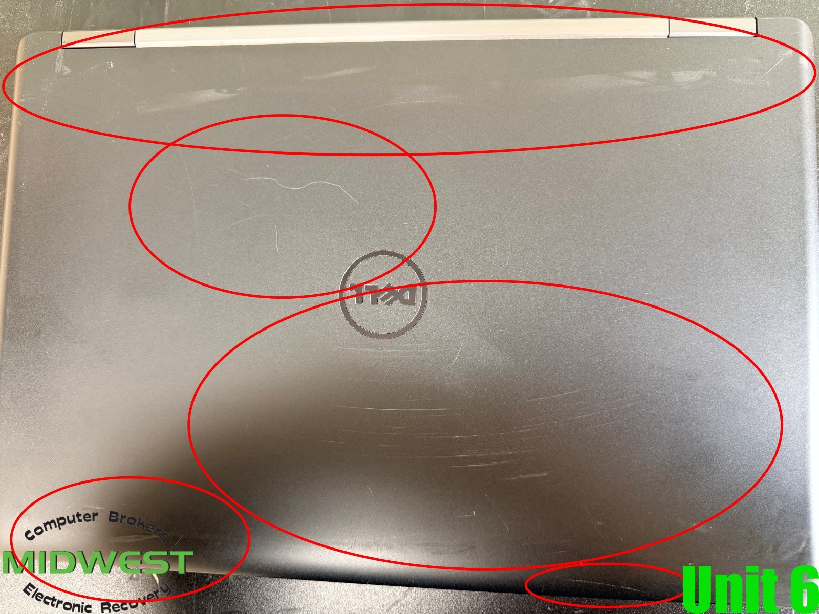 (Lot of 7) Dell Latitude E5570 & E5550 laptops (see desc.) (For Parts)
