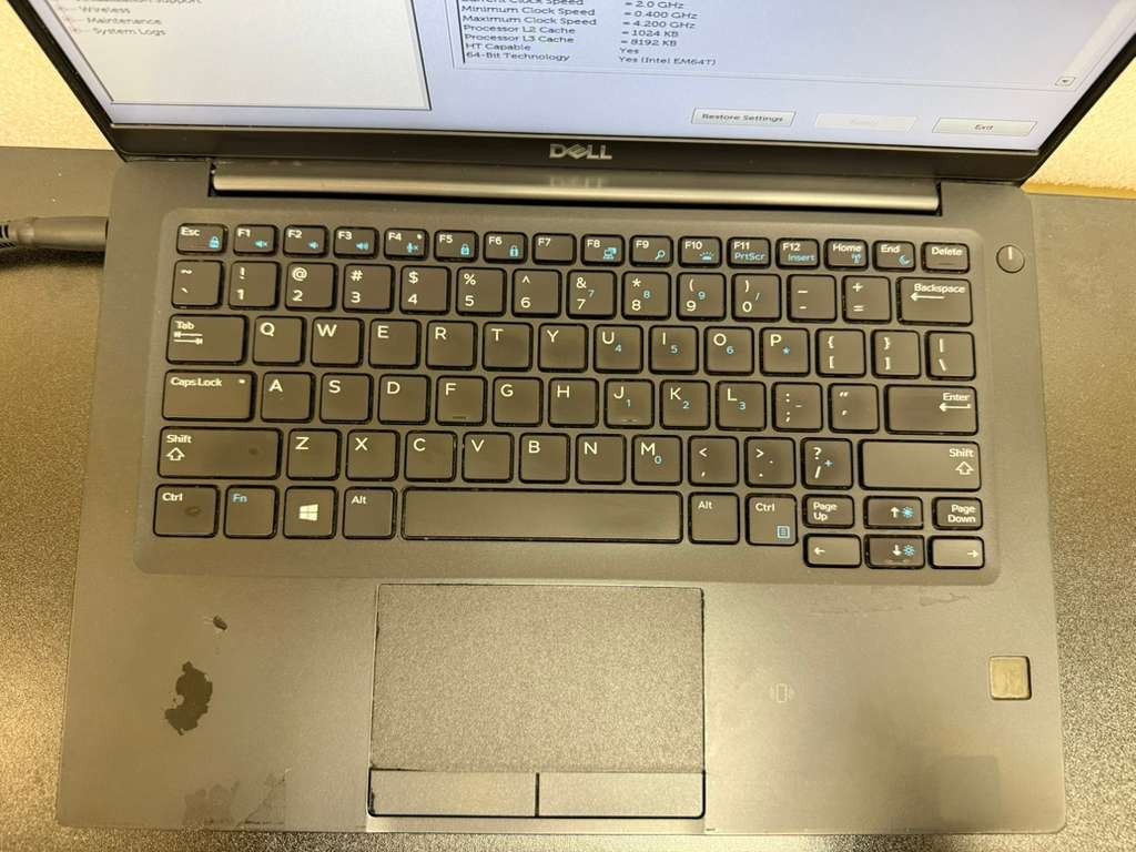 Dell Latitude 7390 13.3″ i7-8650U NO RAM NO SSD . READ DESC