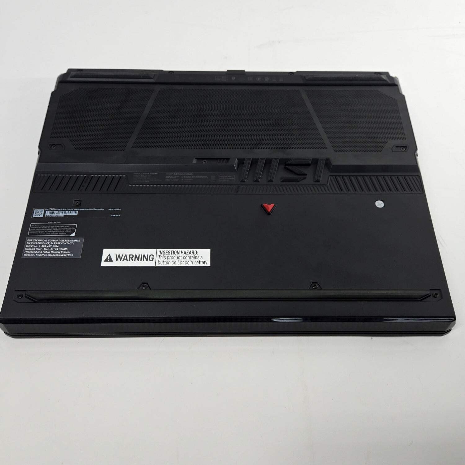 MSI Raider GE78HX 14VGG 17.3 i9-14900HX 2.2GHz 32GB RAM 1TB SSD GeForce RTX 4070