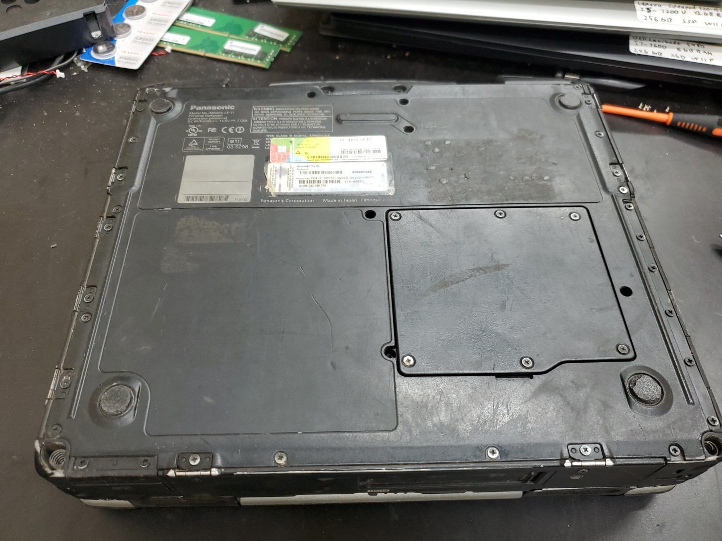 Panasonic Toughbook CF-31 MK-1 i5 520M @ 2.40GHz 8GB 25680HRS Diesel