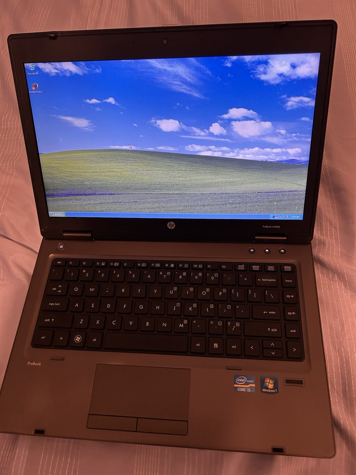 HP ProBook 6460b 14″ Laptop i5-2520M 2.5GHz 4GB DVD+RW Window XP SP3