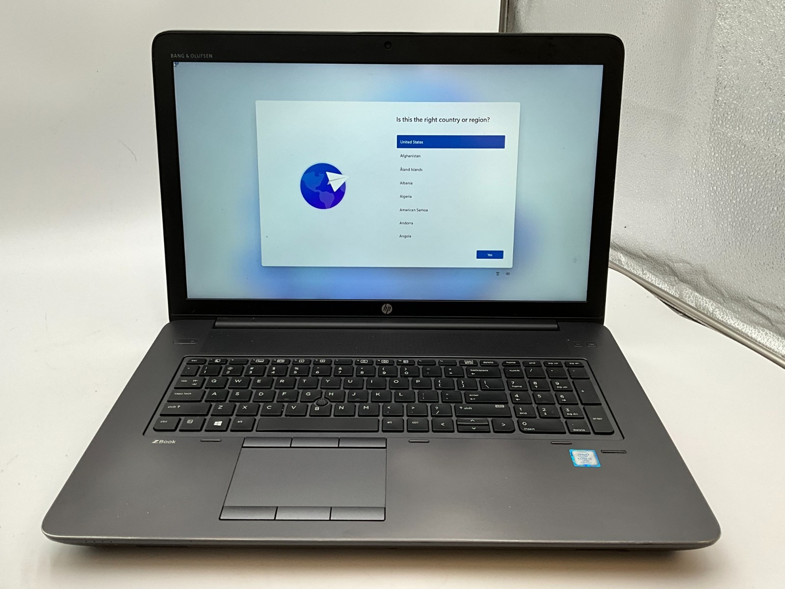 HP Zbook 17 G4 4UX98US i7-7820HQ 64GB 2X1TB P5000 LAPTOP Win11 CND8246ND3