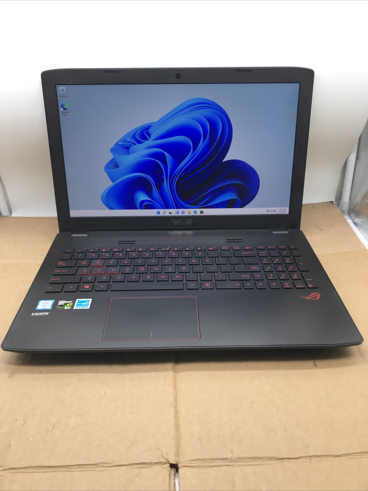 ASUS Notebook GL552V 15.6″ i7-6700HQ 2.6GHz 32GB RAM 1TB SSD GeForce GTX 960M