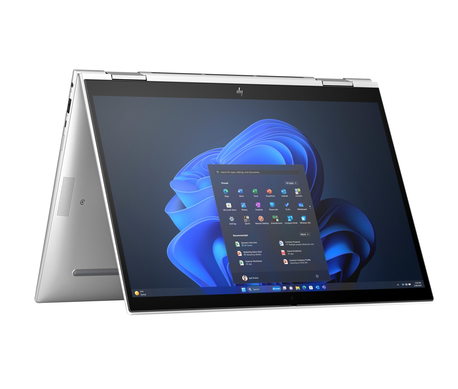 HP Elite x360 830 G11 Core Ultra 5 125U 8GB RAM 256GB SSD 13.3 in 2-in-1 W11 Pro