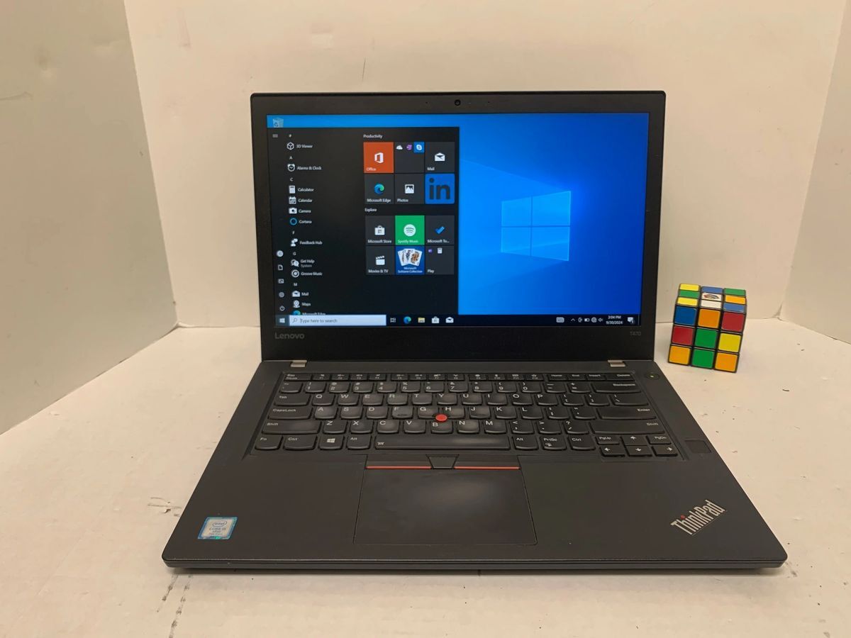 Intel I5-7300U Lenovo T470-8 RAM, 512 GB SSD, Wind10 Pro
