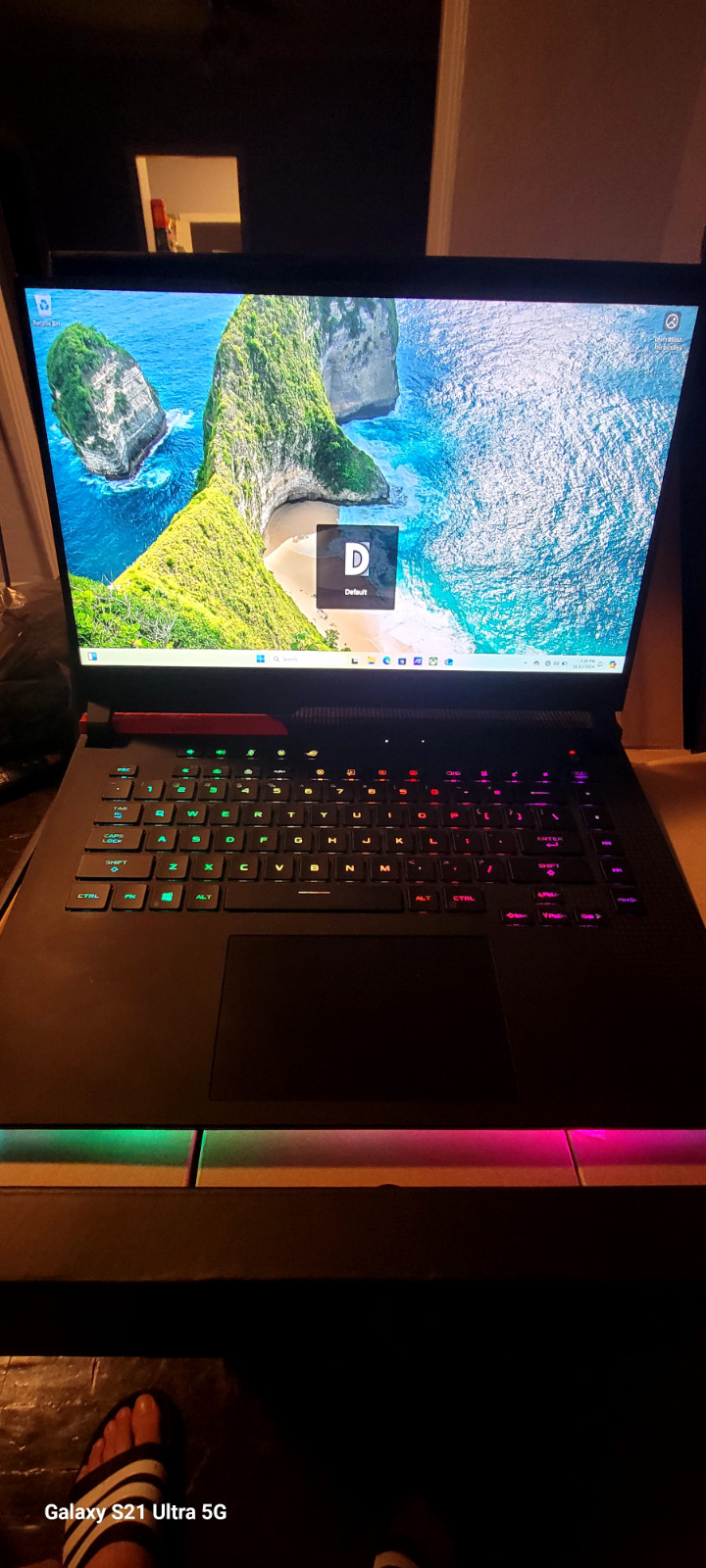 Asus Rog Strix G15 RTX3070 Ryzen 9 Gaming Laptop