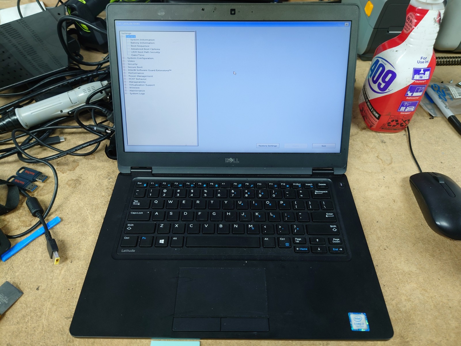 Dell Latitude 5480 14″ FHD i7-7600U 8GB RAM No OS/SSD