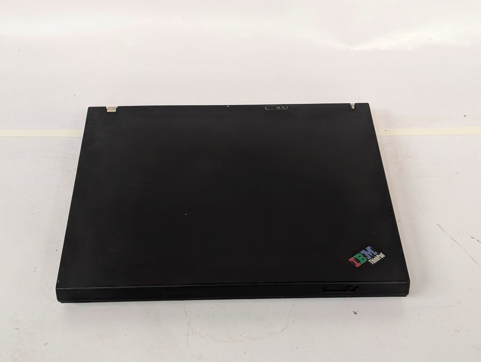IBM ThinkPad T42 laptop; for parts or repair; 4 beeps 4 times; not powering on