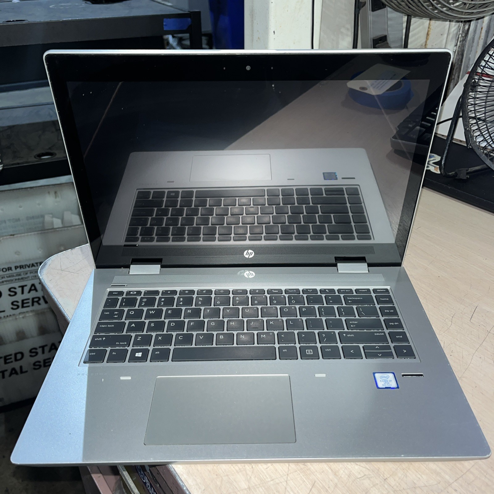 HP PROBOOK 640 G4 INTEL CORE I7-8650U 1.90GHZ 16GB RAM NO HD .
