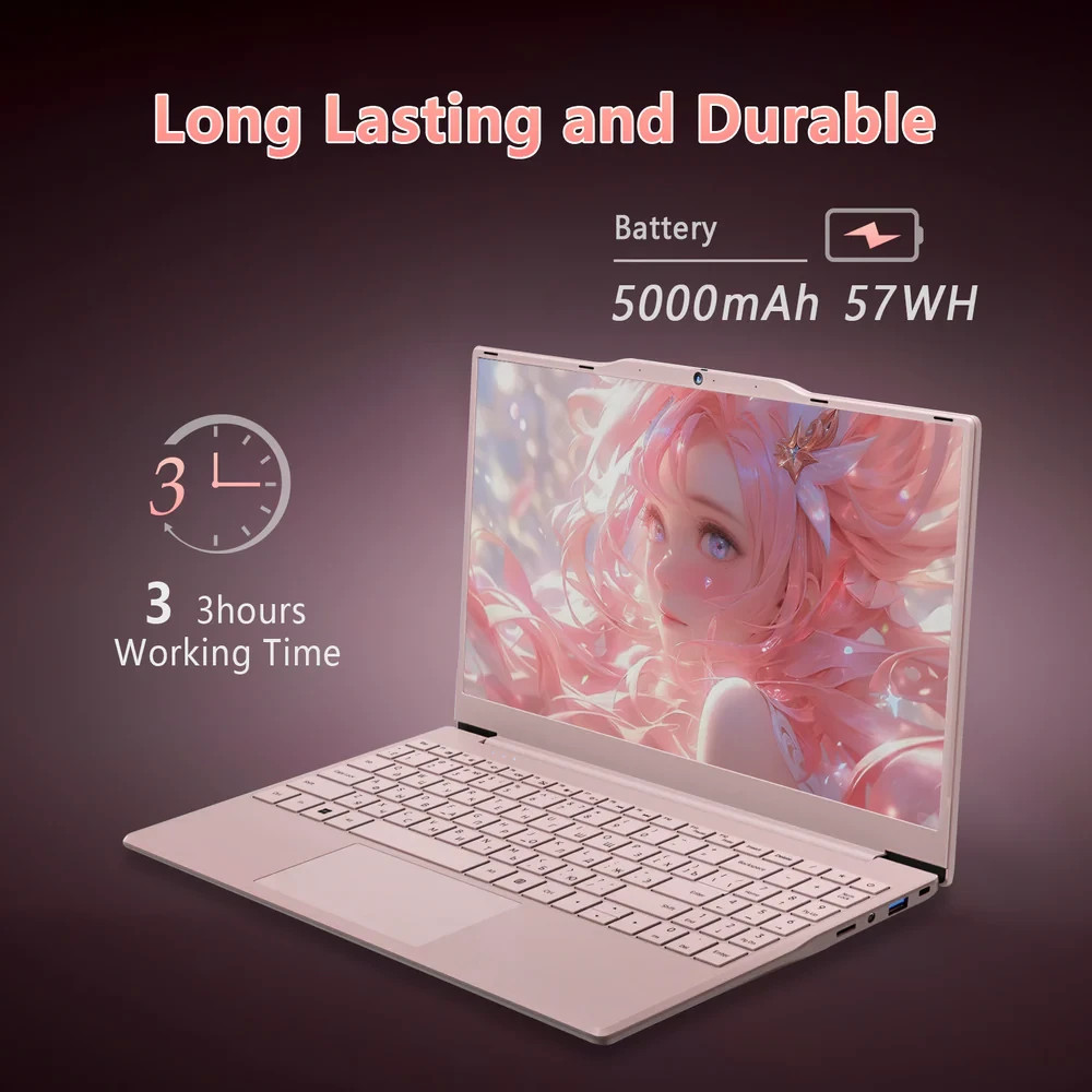 14.1 Inch Windows 11 Laptop Computer, 256GB SSD 8GB N5095 8GB RAM 256GB SSD