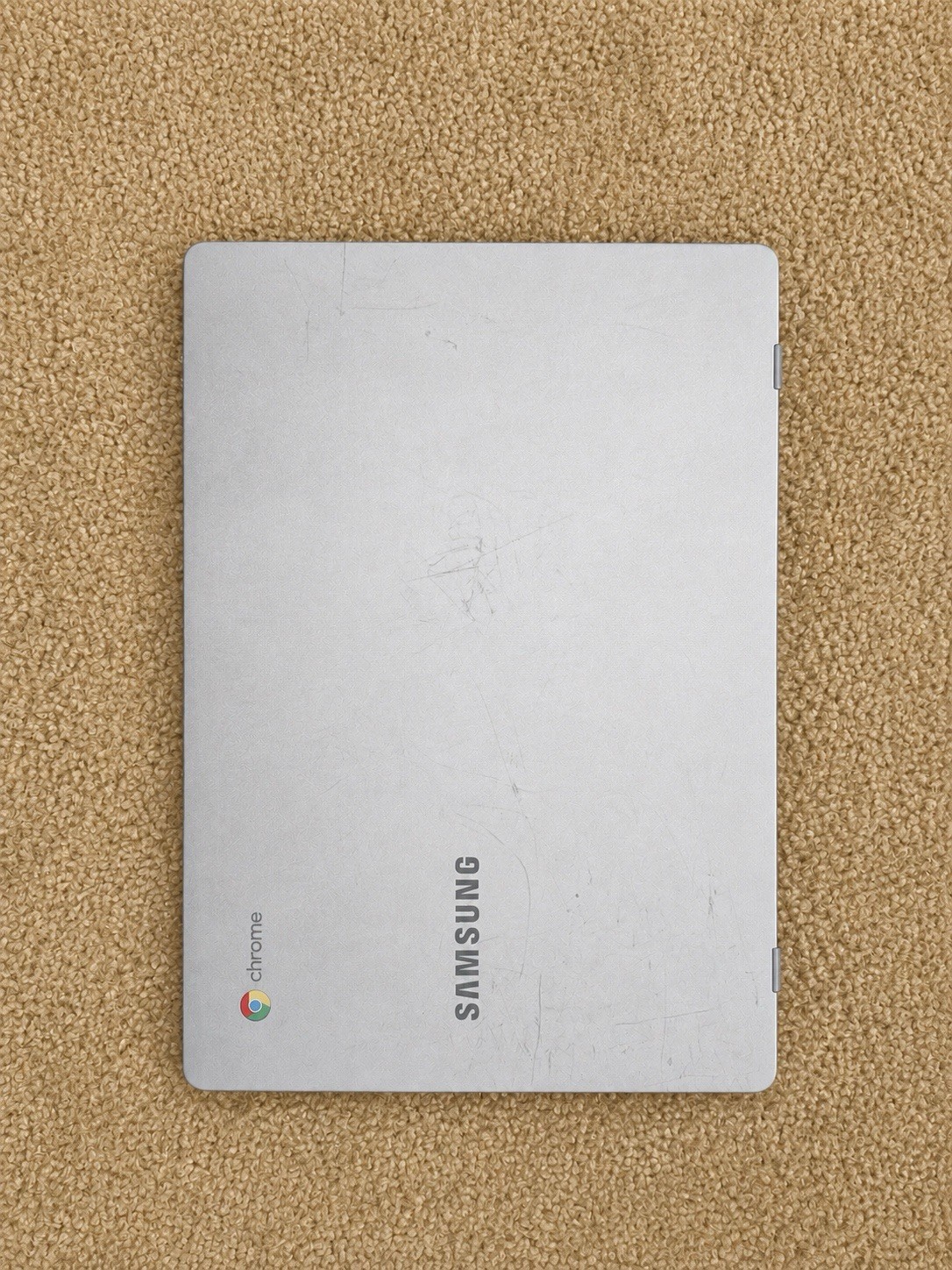 Samsung Chromebook Notebook Laptop Chrome OS Intel Celeron Silver Wi-Fi Webcam