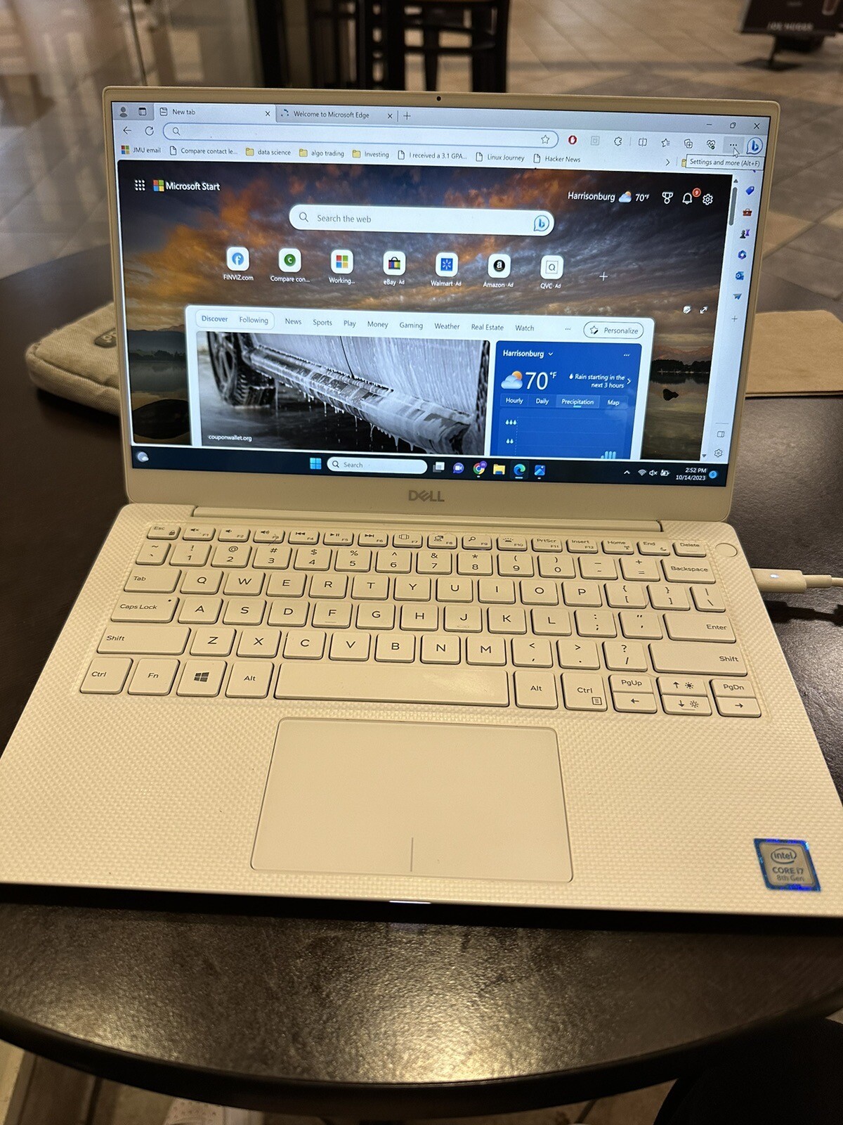 Dell XPS 13 9380 13.3″ (512GB SSD, 2.13GHz i7-8565U, 16GB RAM) Laptop – Gold