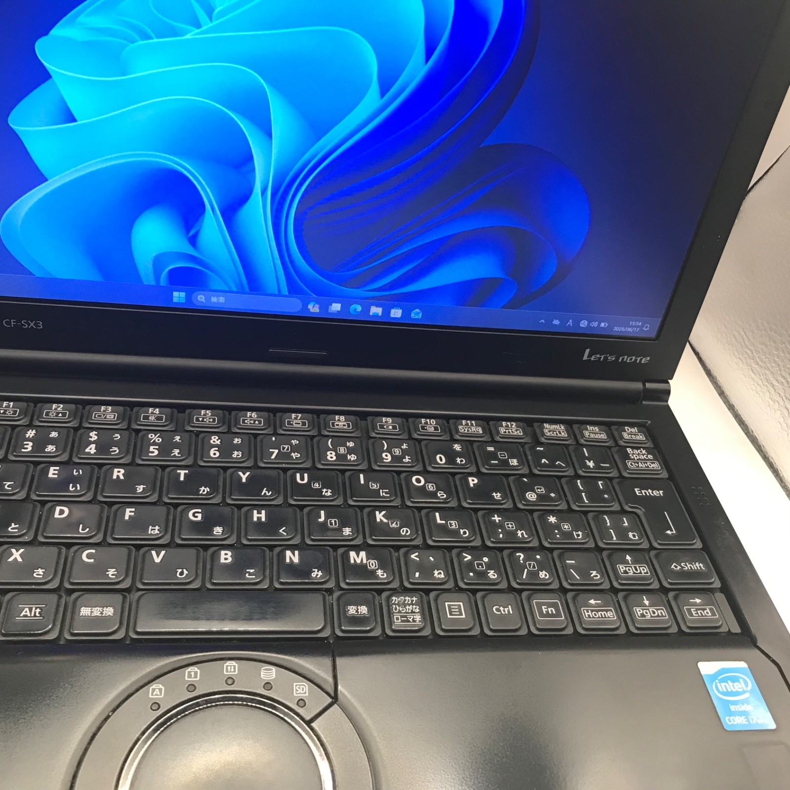 Panasonic Let’s Note CF-SX3 Core i7 16GB RAM 480GB SSD Win 11 DVD JP