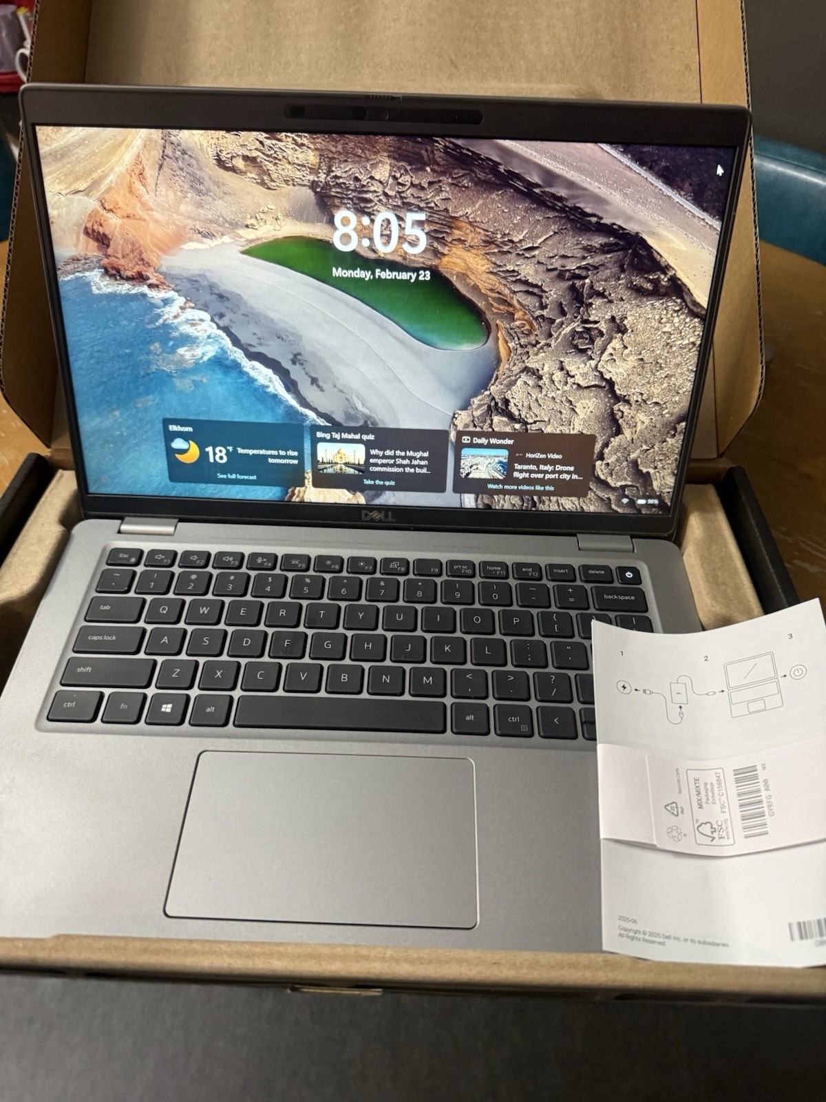 Dell Latitude 5421 Laptop Intel Core i7-11850H 16GB RAM 512GB SSD 14.0″ FHD W11P