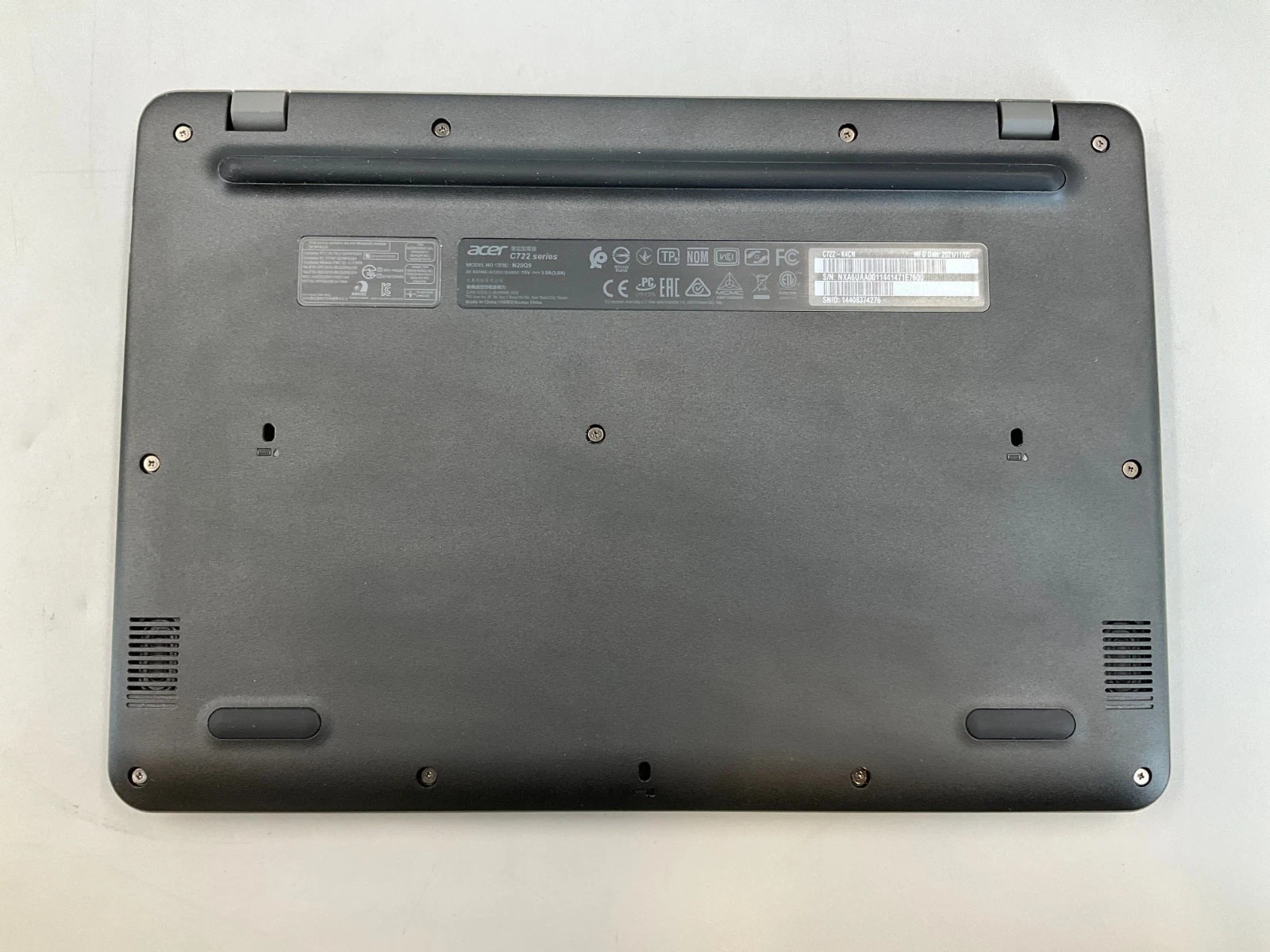 Acer Chromebook C722 MT8183 4GB 32GB SSD , Google updates through JUNE 2030