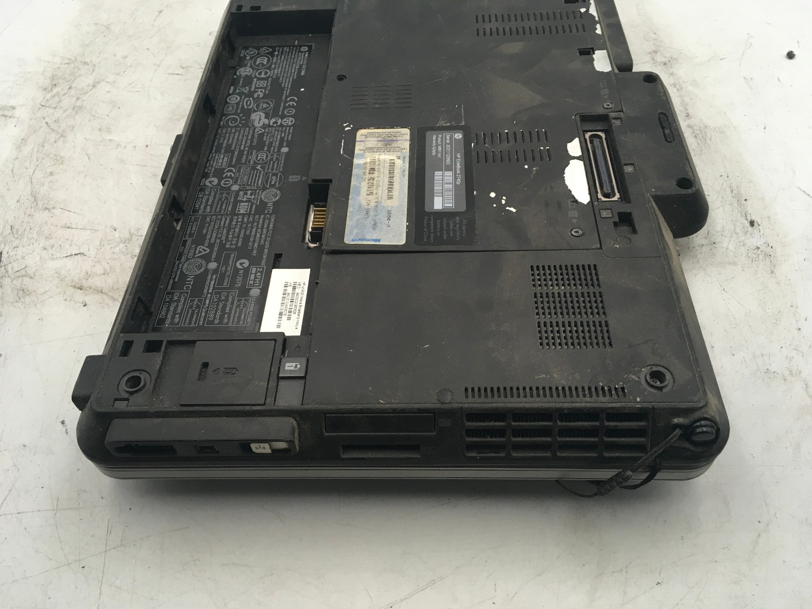 HP ELITEBOOK 2740P – BOOTS TO BIOS – INTEL I5 M520 – NO RAM – NO OS – READ – BB